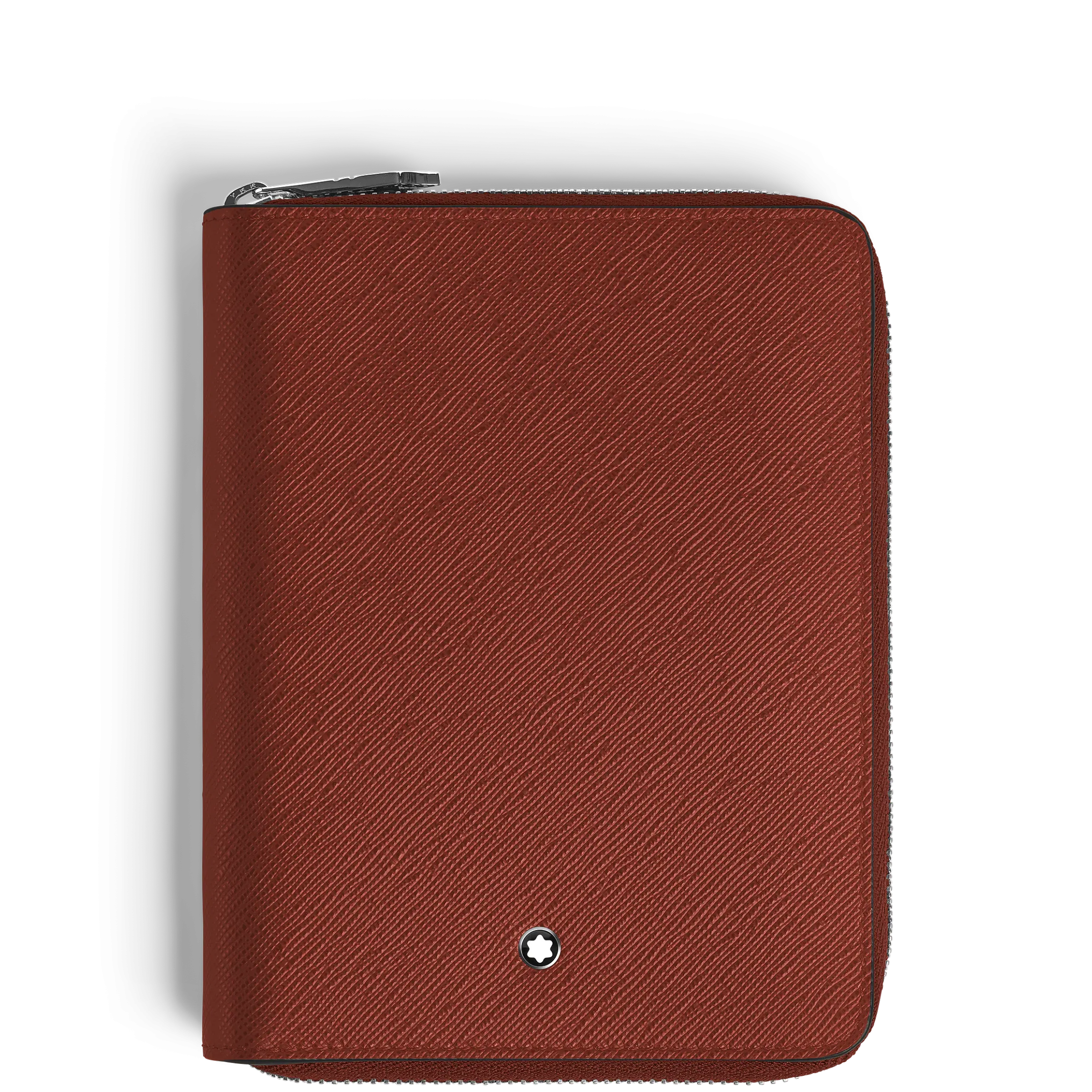 Astuccio con Cerniera per 5 Strumenti da Scrittura in Pelle Sartorial