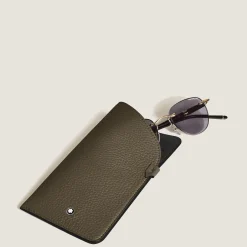 Astuccio per Occhiali in Pelle con Grana