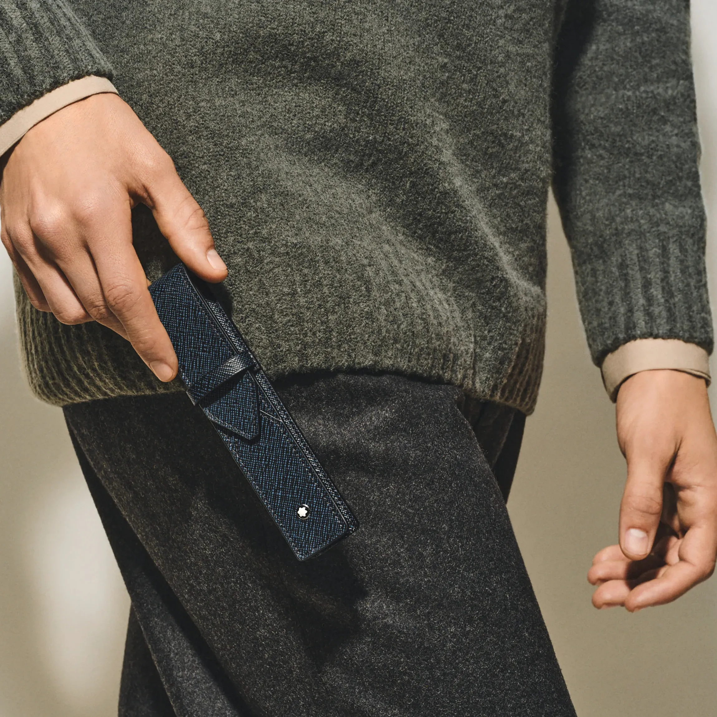 Astuccio per 1 Strumento da Scrittura Montblanc Envelope