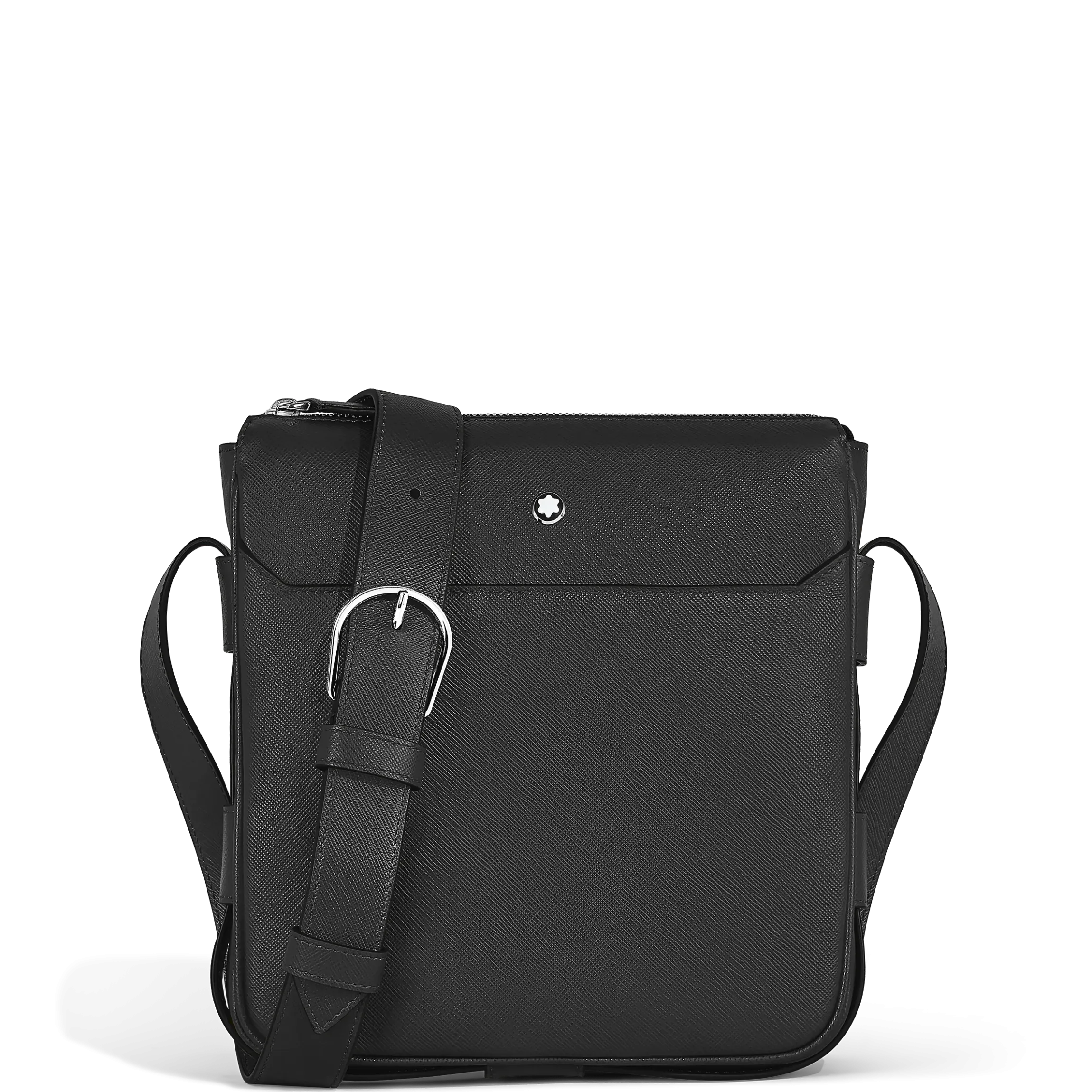 Borsa Messenger Cintura Verticale in Pelle Sartorial