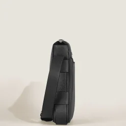 Borsa Messenger Cintura Verticale in Pelle Sartorial
