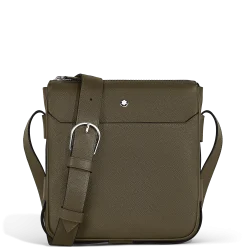 Borsa Messenger Cintura Verticale in Pelle Sartorial