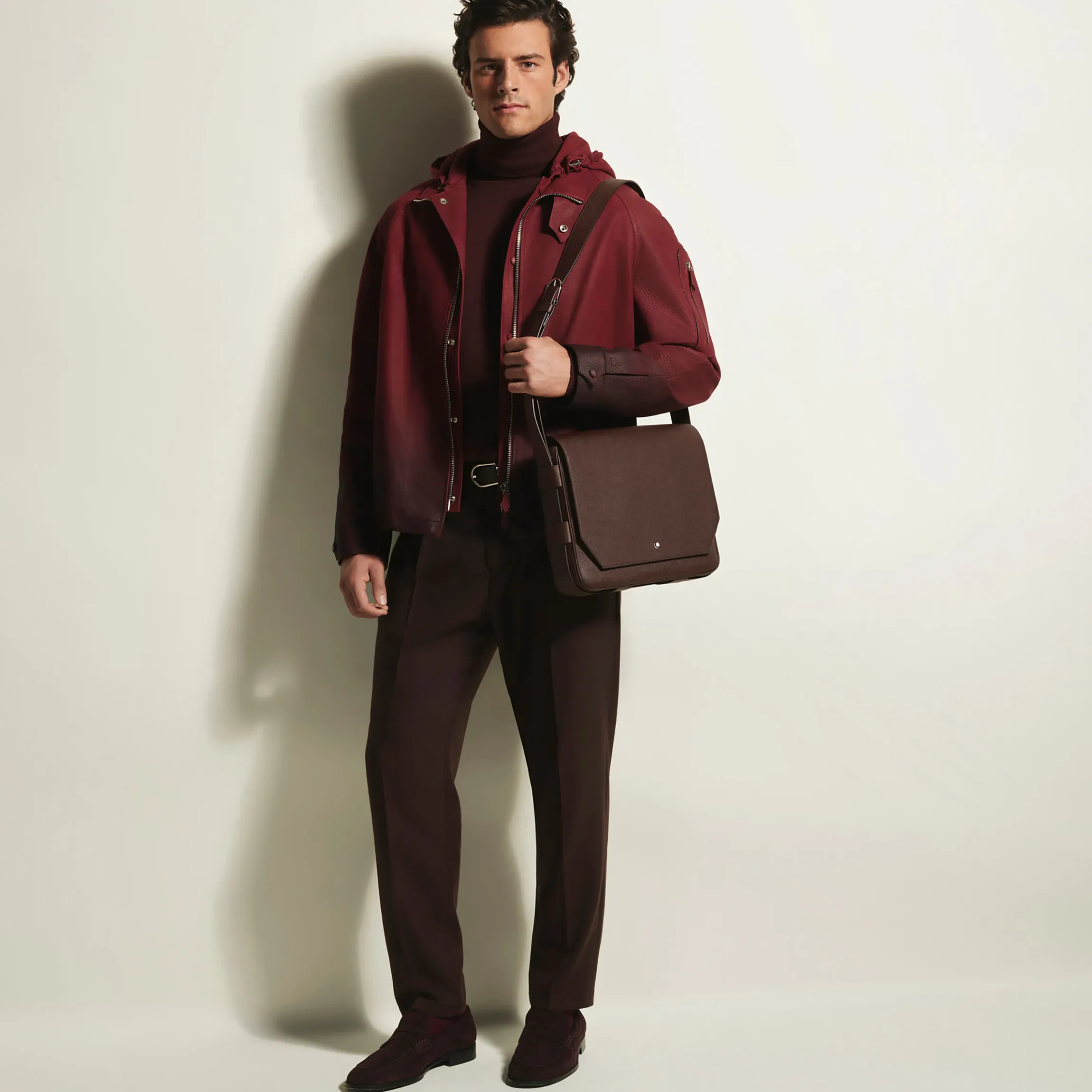 Borsa Messenger in Pelle Sartorial