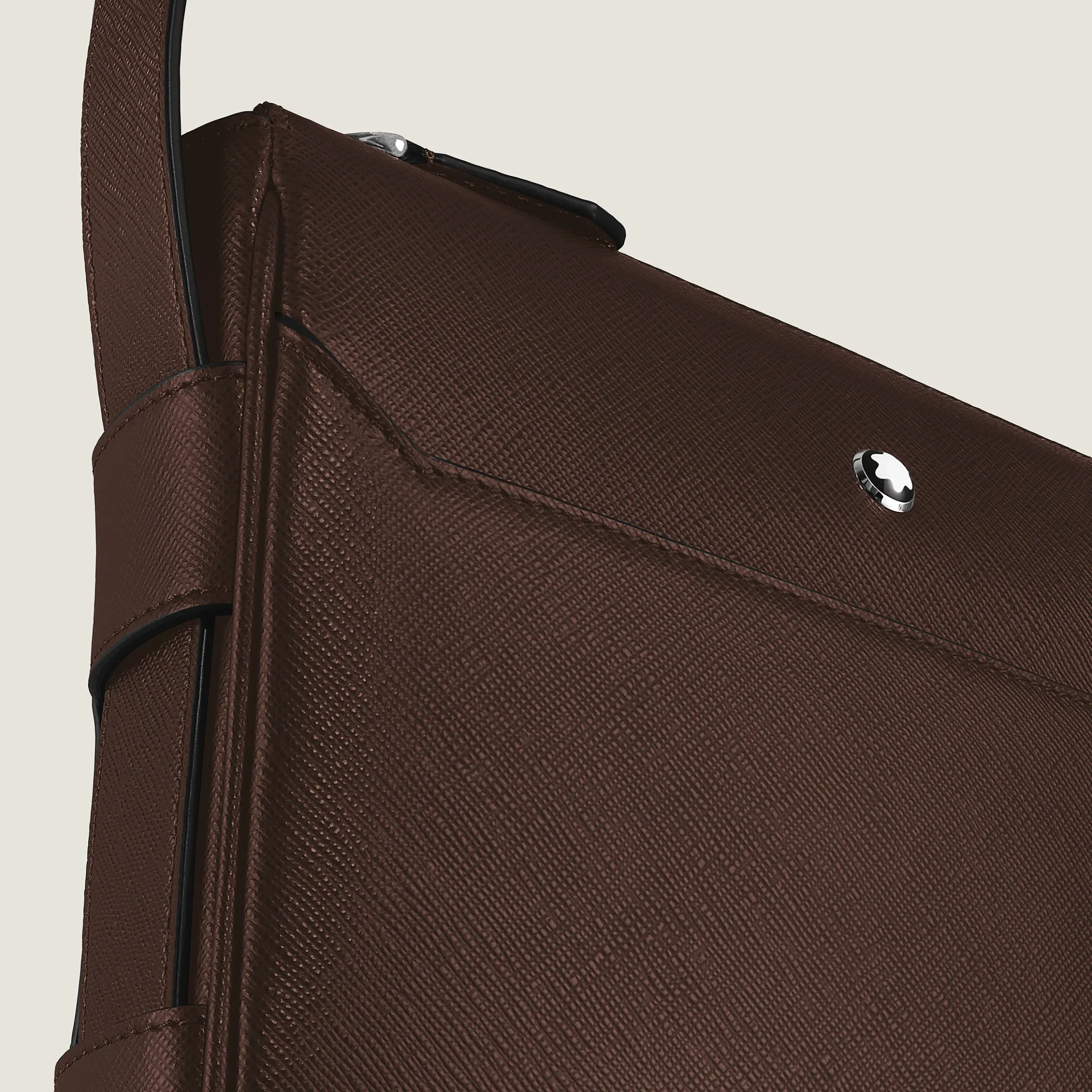 Borsa Messenger Verticale in Pelle Sartorial