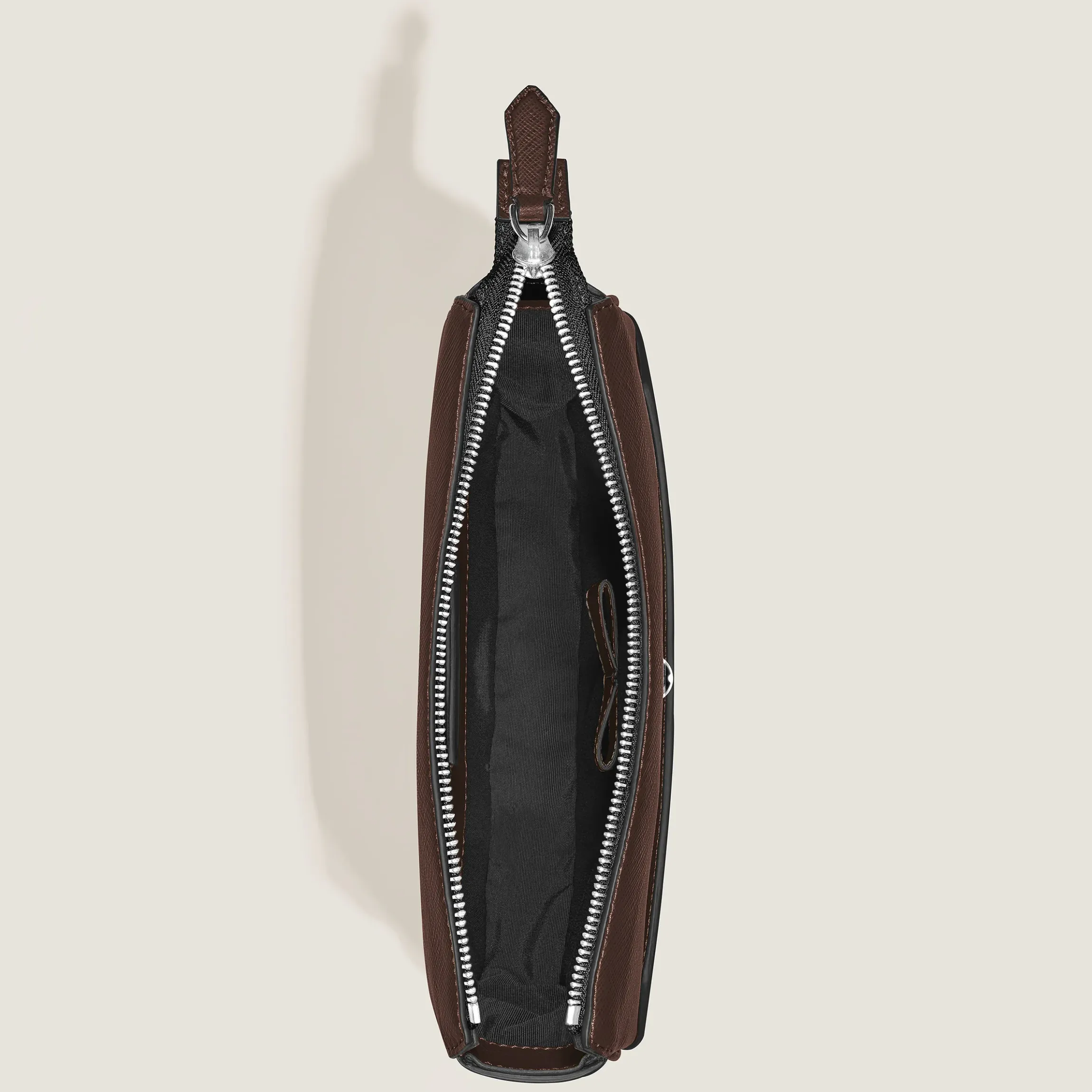 Borsa Messenger Verticale in Pelle Sartorial