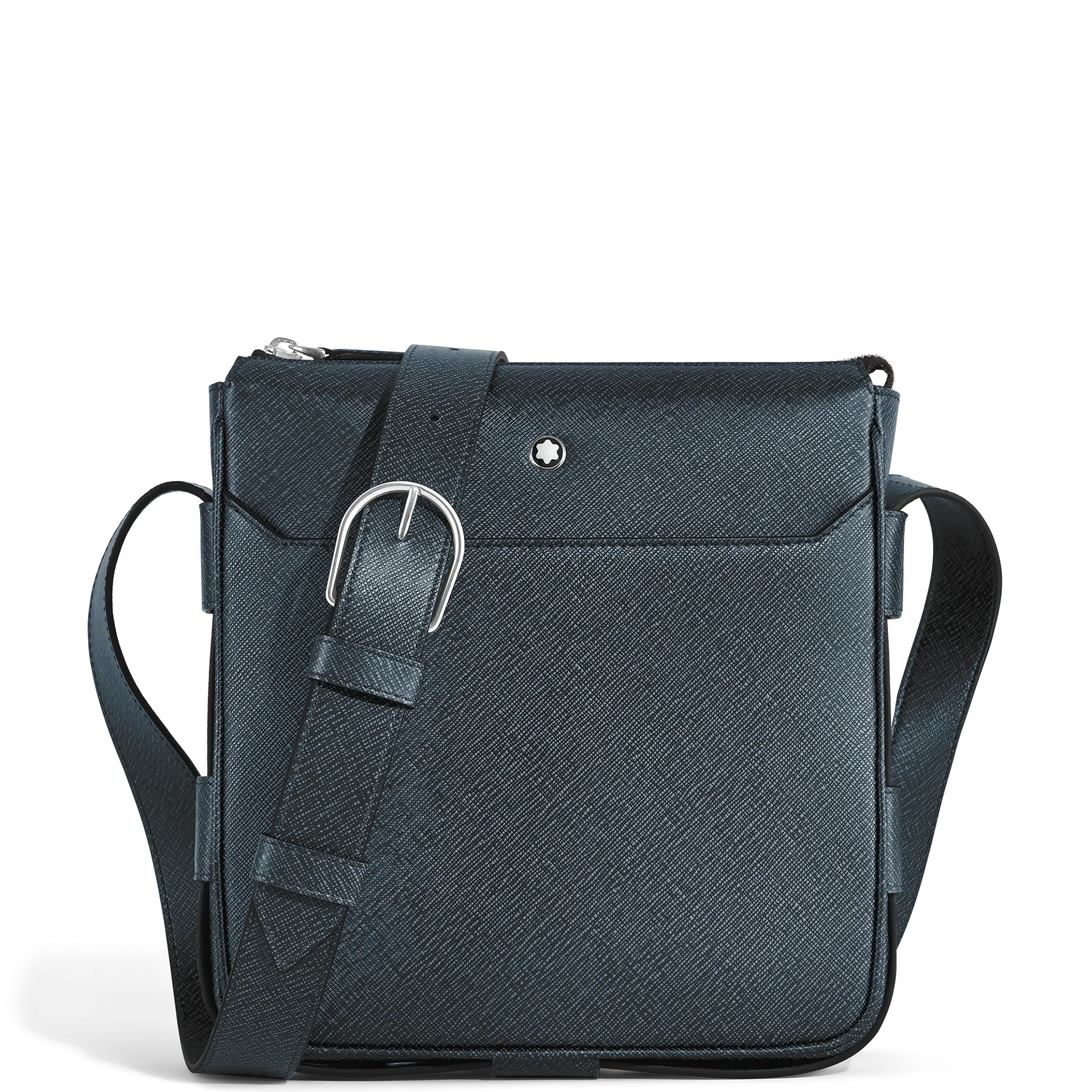 Borsa Messenger Verticale in Pelle Sartorial