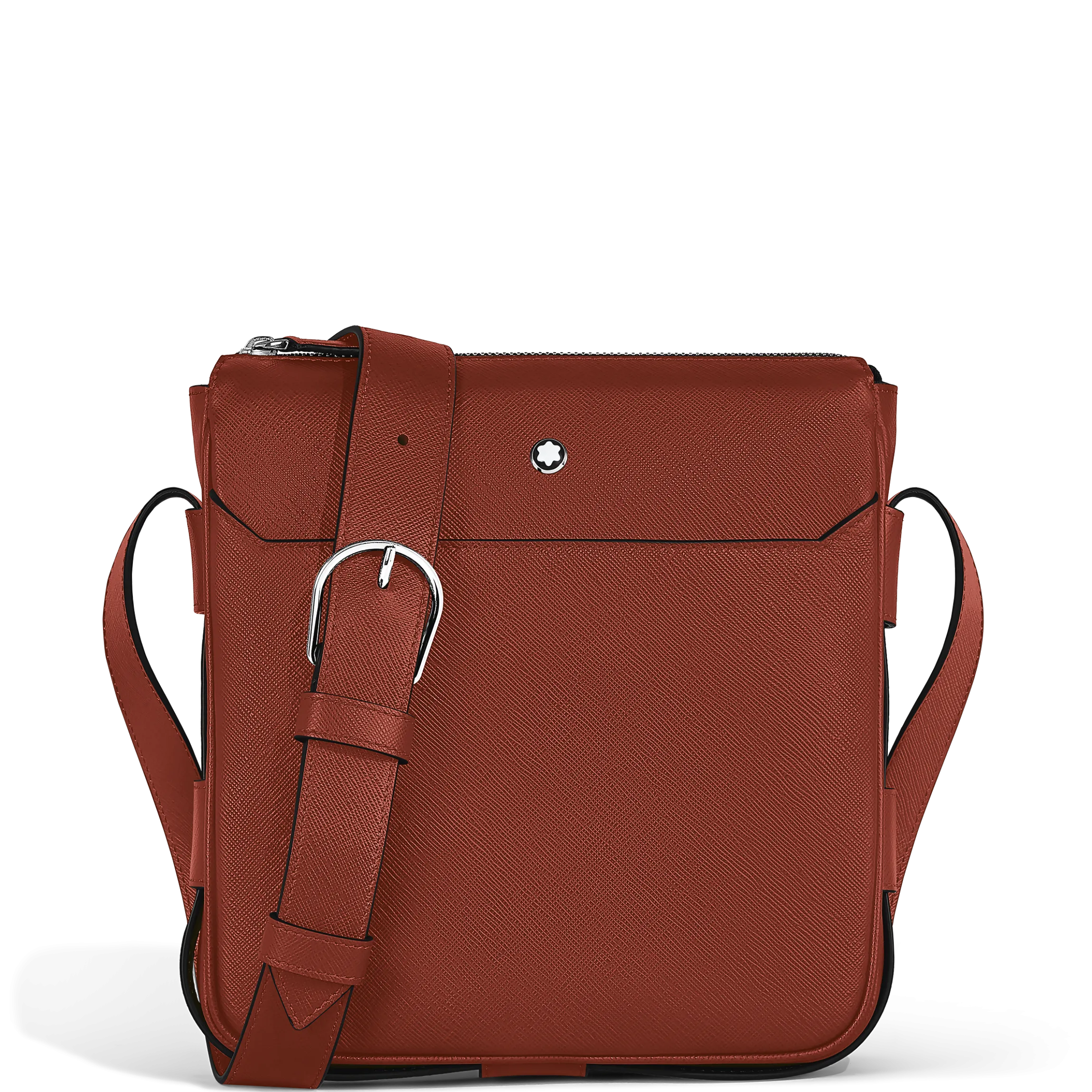 Borsa Messenger Verticale in Pelle Sartorial