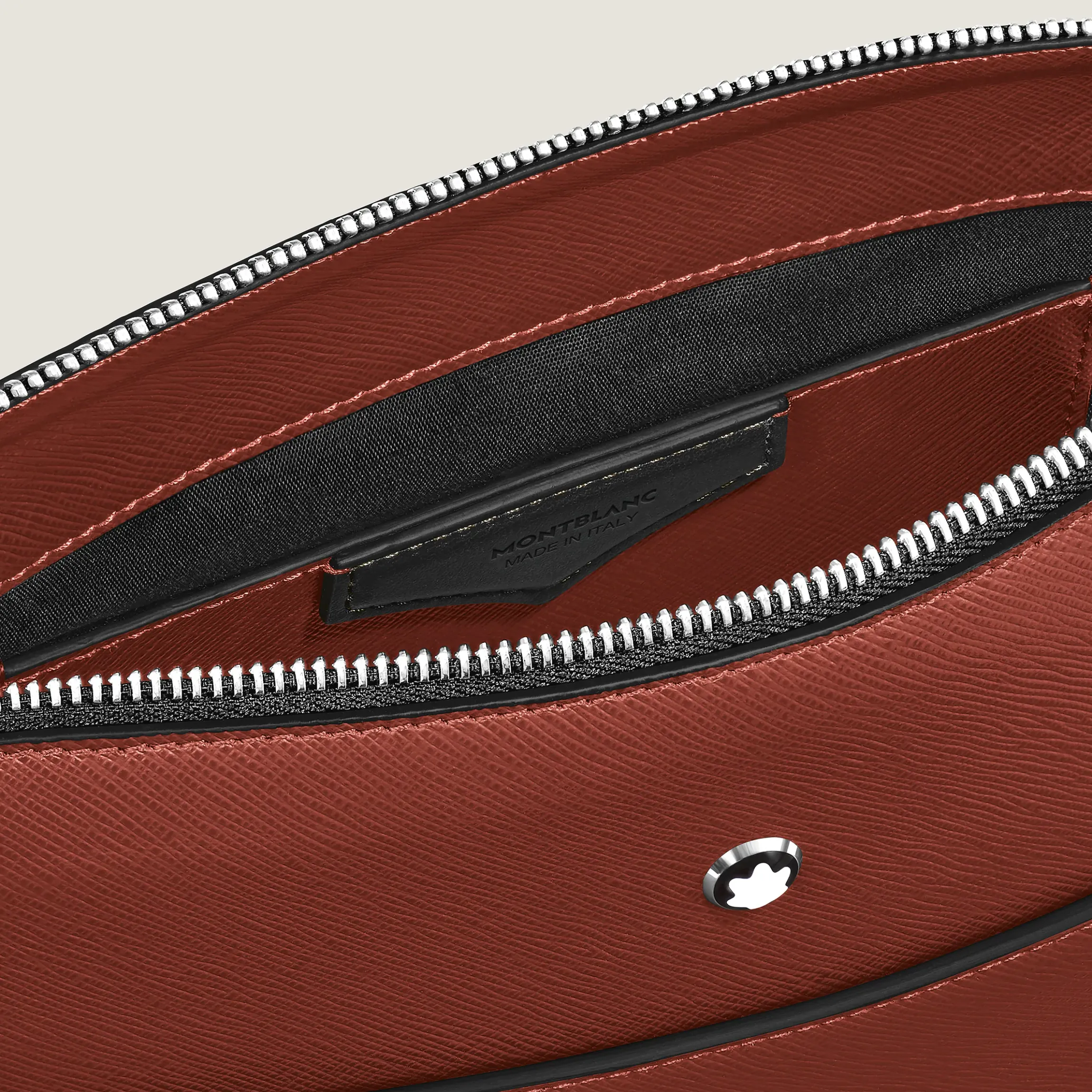 Borsa Messenger Verticale in Pelle Sartorial