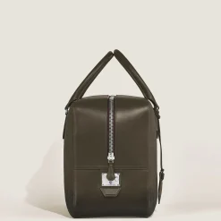 Borsa Weekender 45 in Pelle Corteccia Sfumato