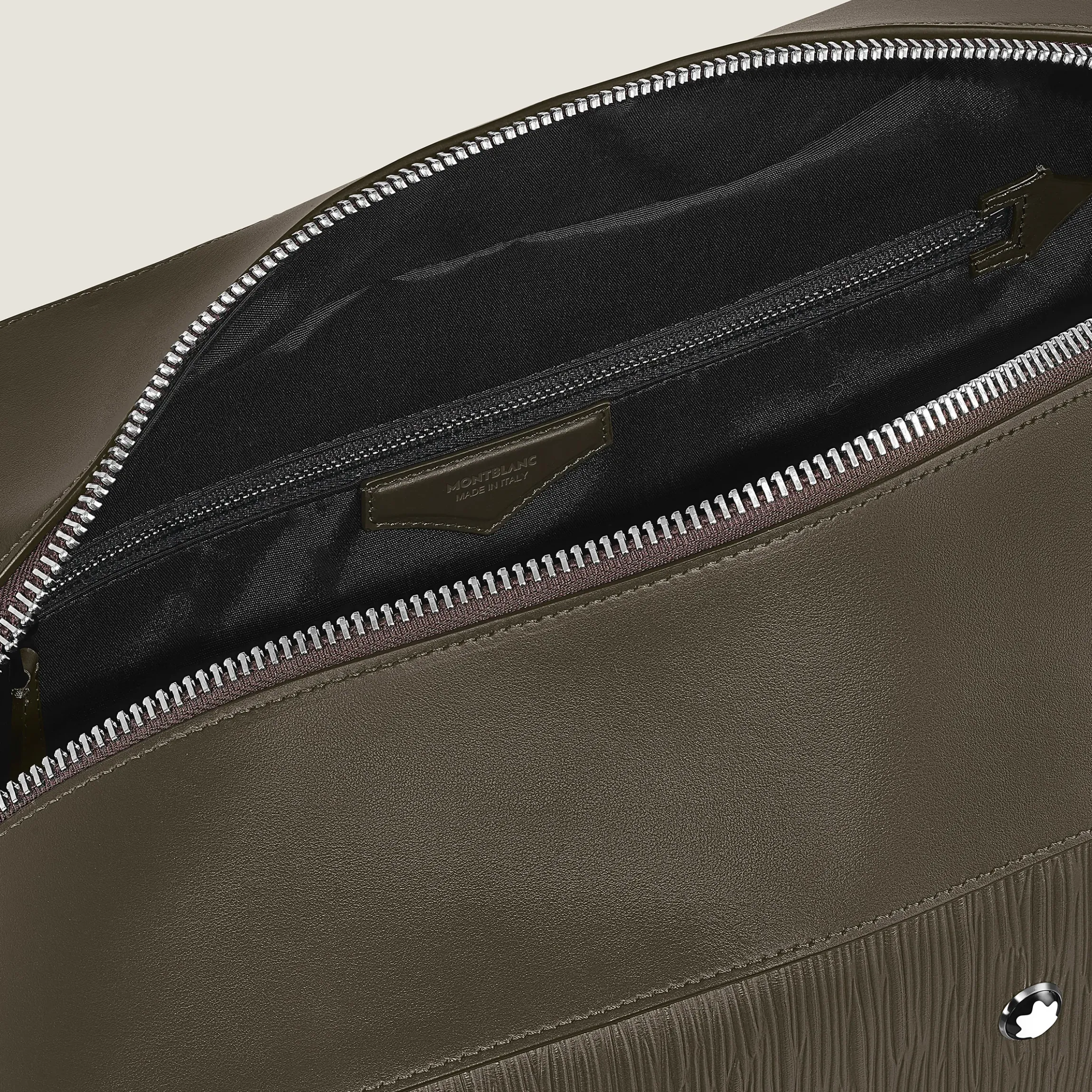 Borsa Weekender 45 in Pelle Corteccia Sfumato