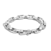 Bracciale in Acciaio con Catena Ottagonale
