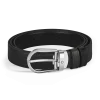 Cintura Reversibile Horseshoe 30 mm in Pelle Sartorial