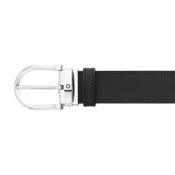 Cintura Reversibile Horseshoe 35 mm in Pelle