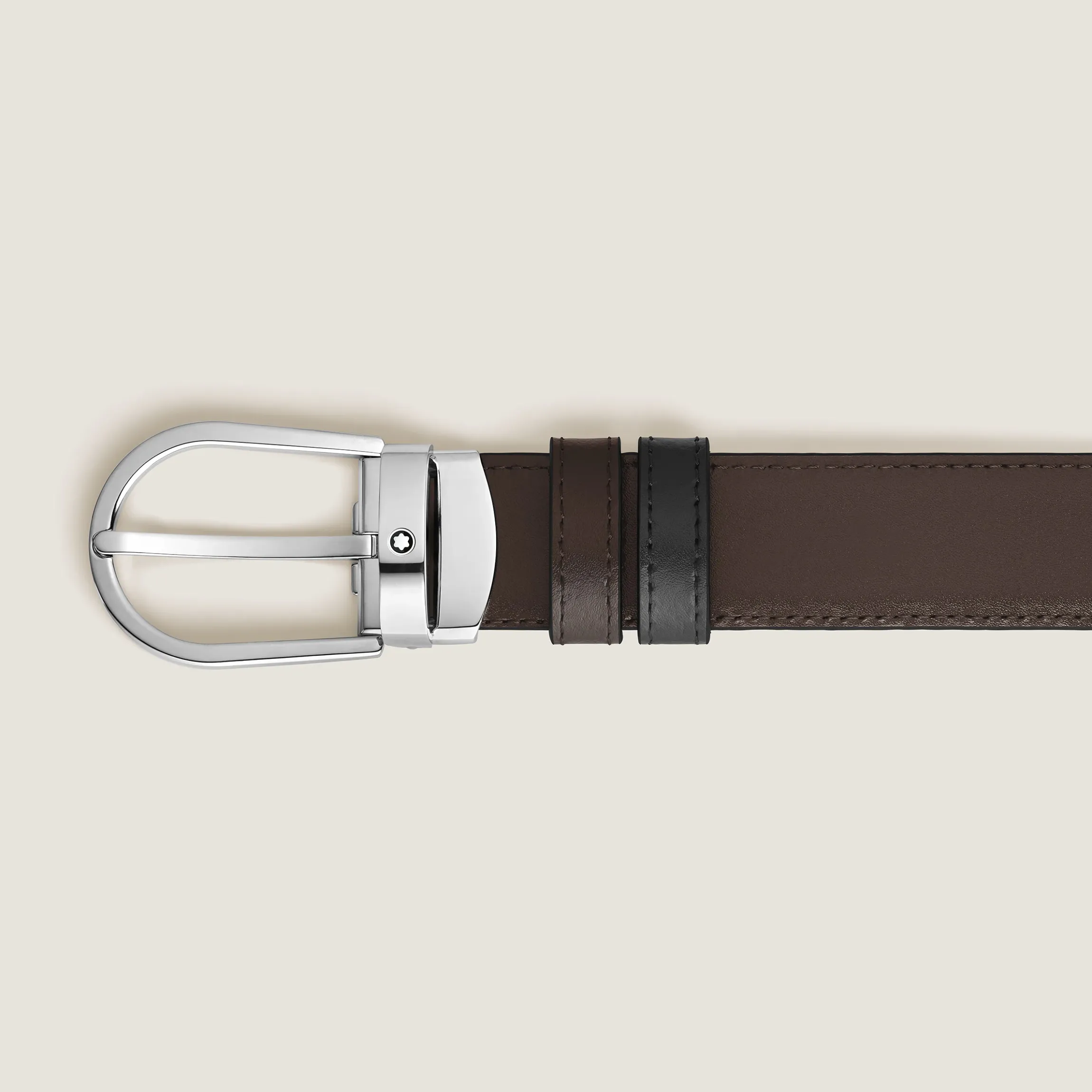 Cintura Reversibile 30 mm A Ferro di Cavallo in Pelle Meisterstück