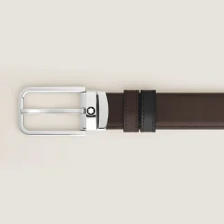 Cintura Reversibile 30 mm in Pelle Meisterstück con Fibbia Rettangolare