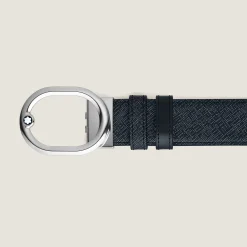 Cintura Reversibile 35 mm L’Ovale in Pelle Sartorial