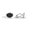 Gemelli Ovali Meisterstück con Inserti in Lacca con Motivo Geometrico