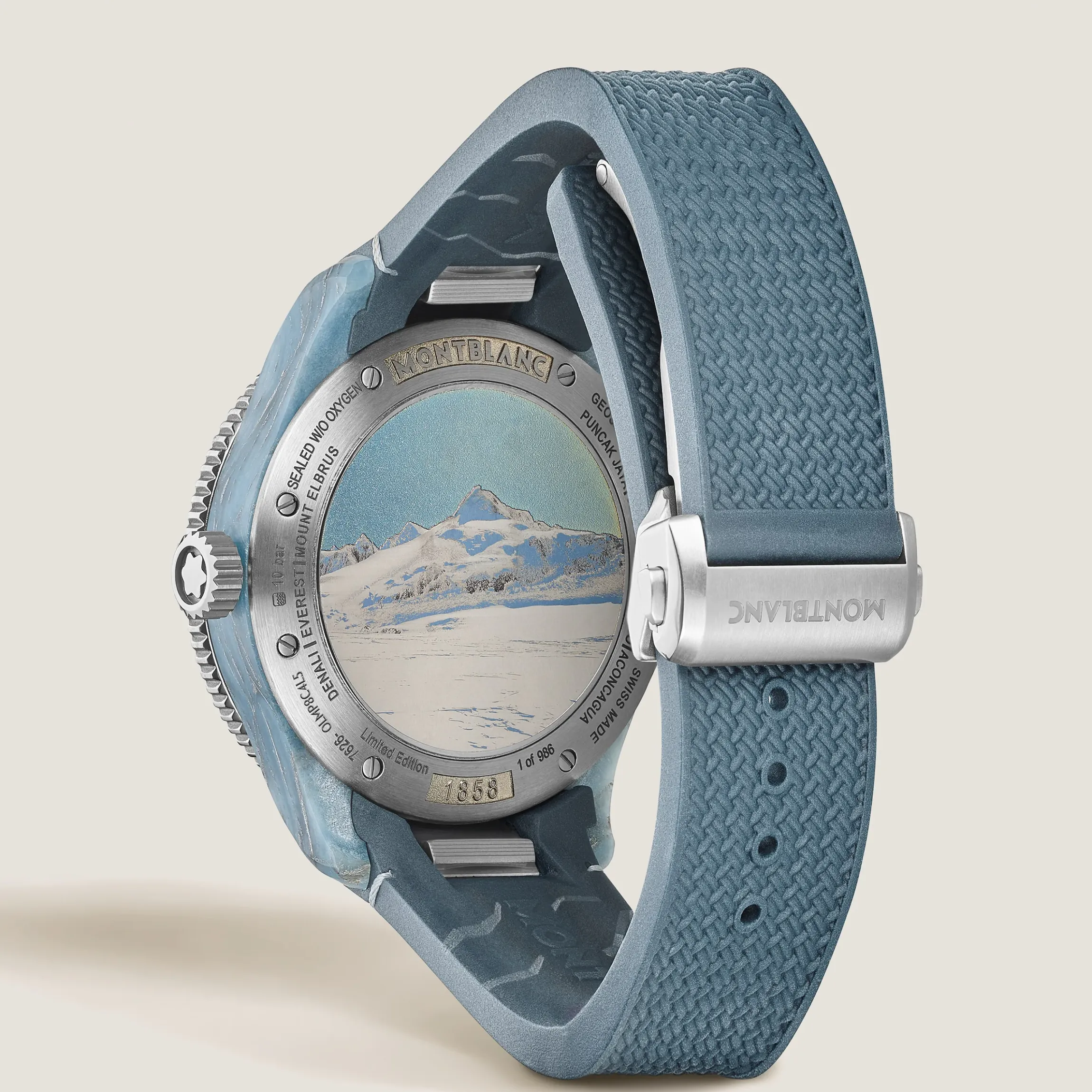 Montblanc 1858 Geosphere 0 Oxygen Mount Vinson Limited Edition - 986 esemplari
