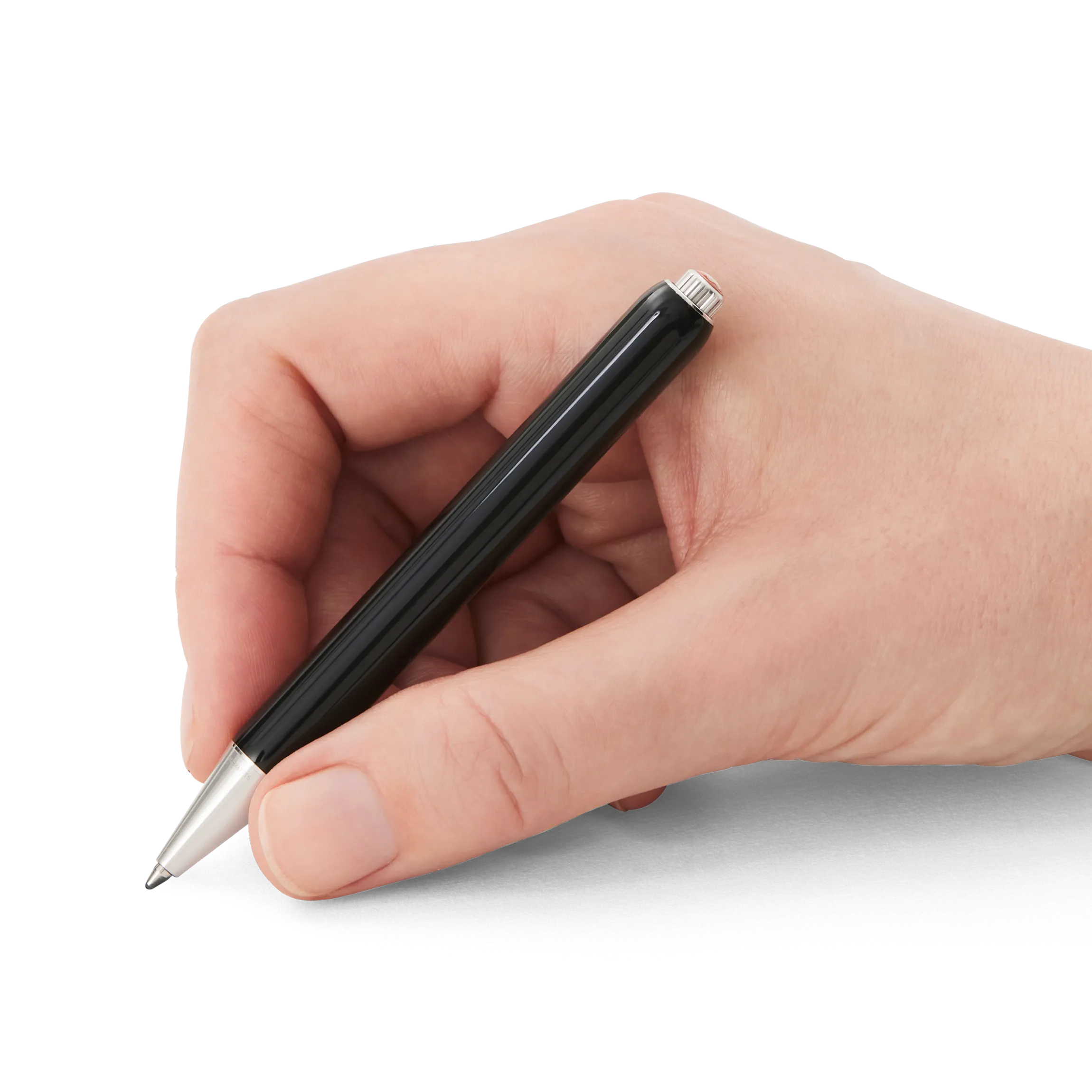 Penna a Sfera Montblanc Heritage Rouge et Noir “Baby” Edizione Speciale Nera