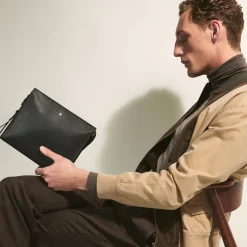 Pochette in Pelle Sartorial