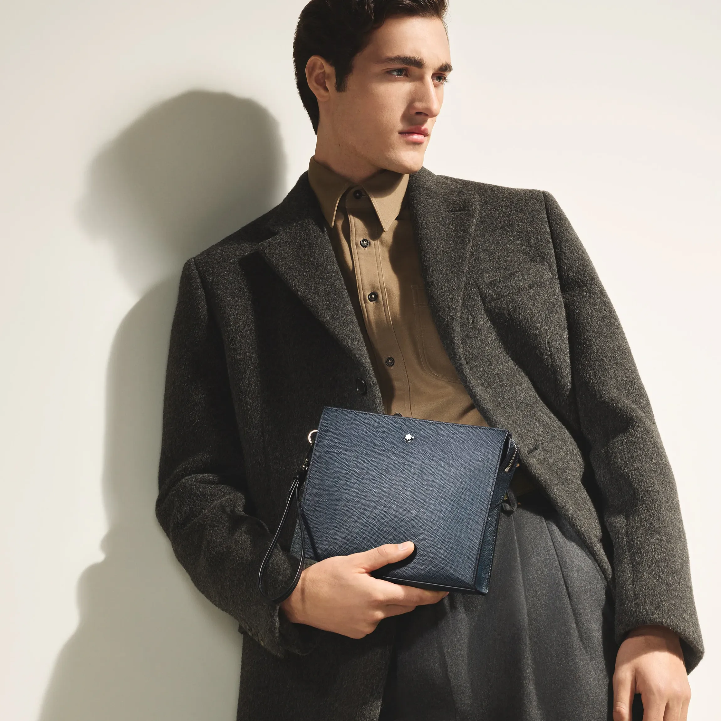 Pochette in Pelle Sartorial