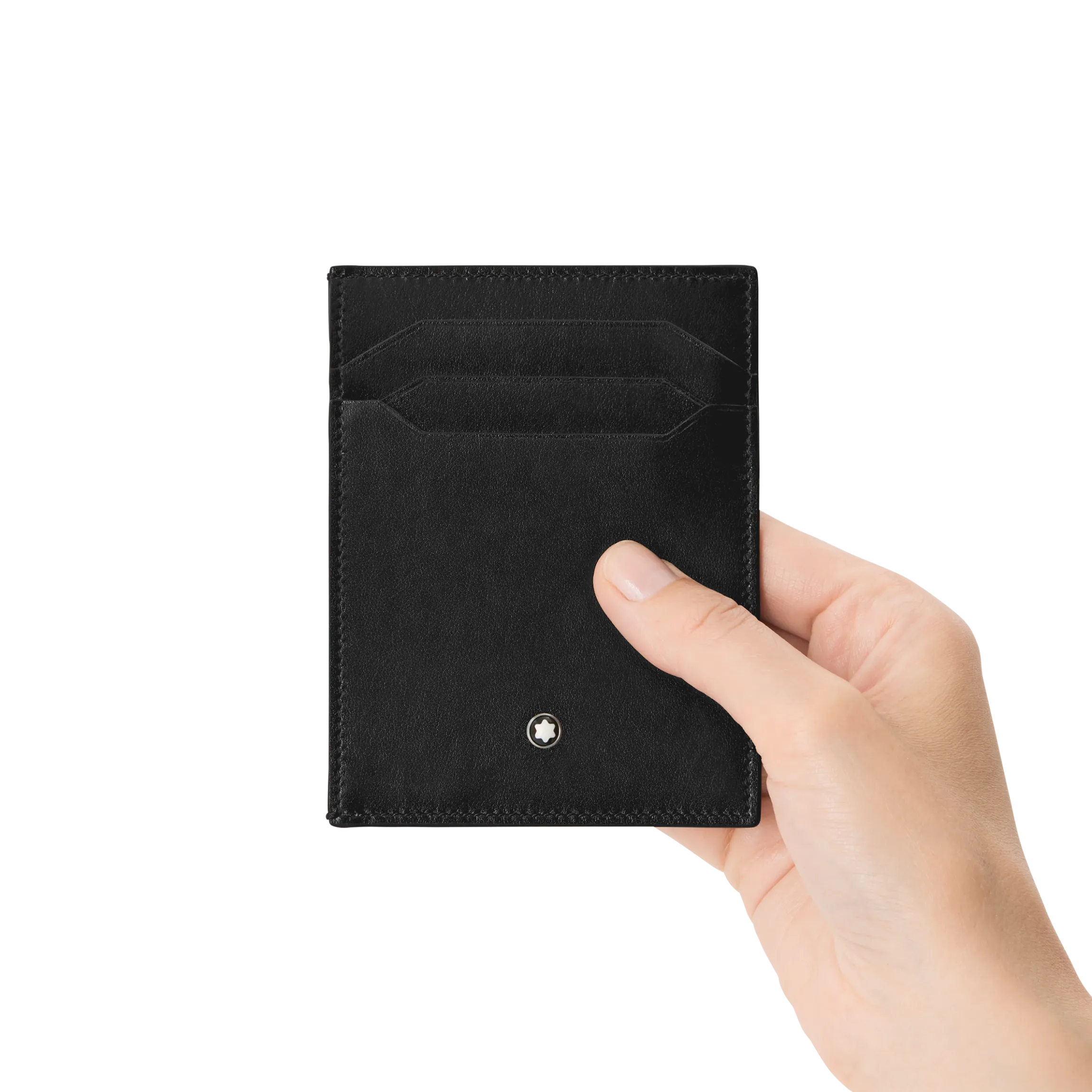 Portacarte 4 Tasche con Porta Documenti in Pelle Meisterstück