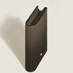 Portacarte 4 Tasche in Pelle Corteccia Sfumato