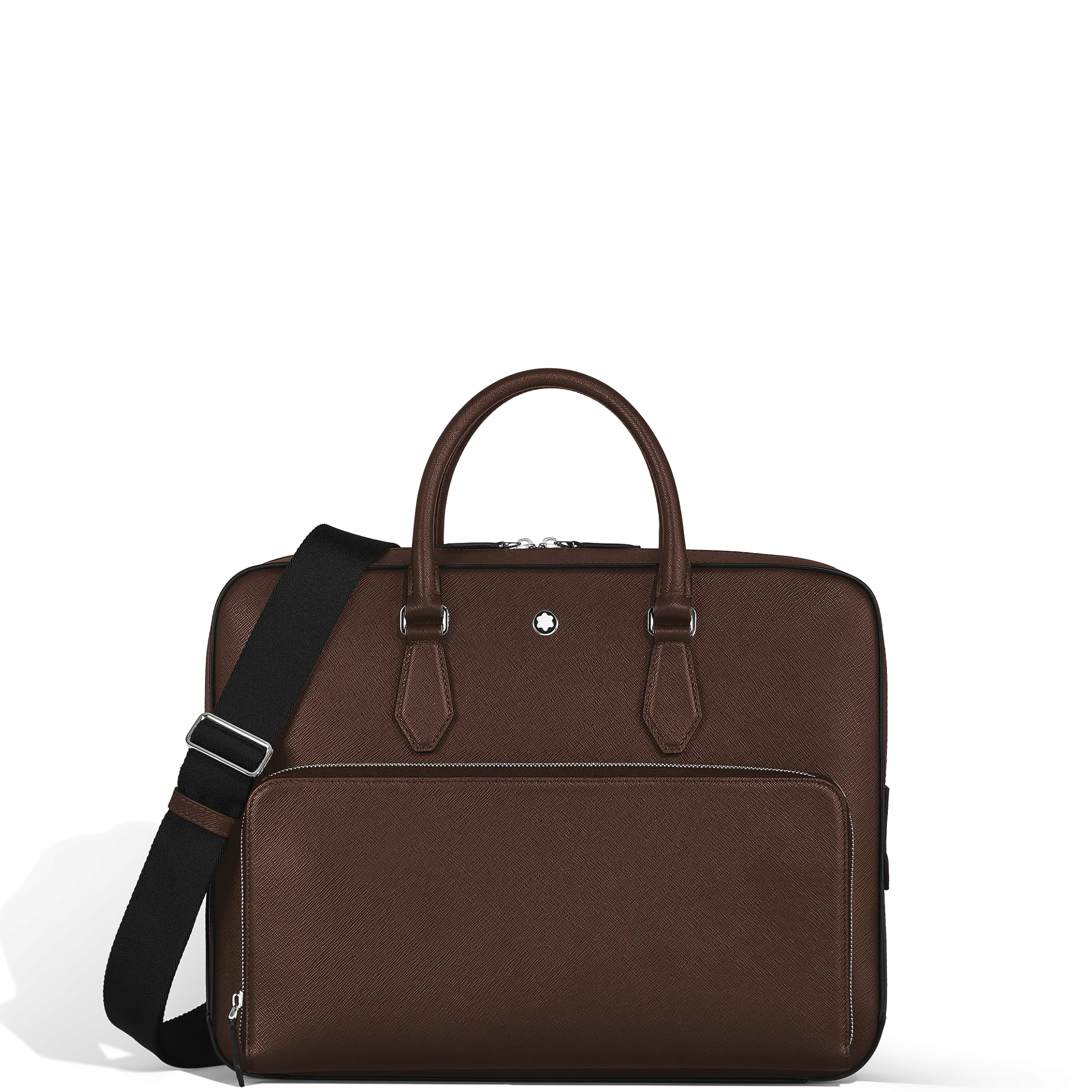 Portadocumenti Modello Medio con Tasca in Pelle Sartorial