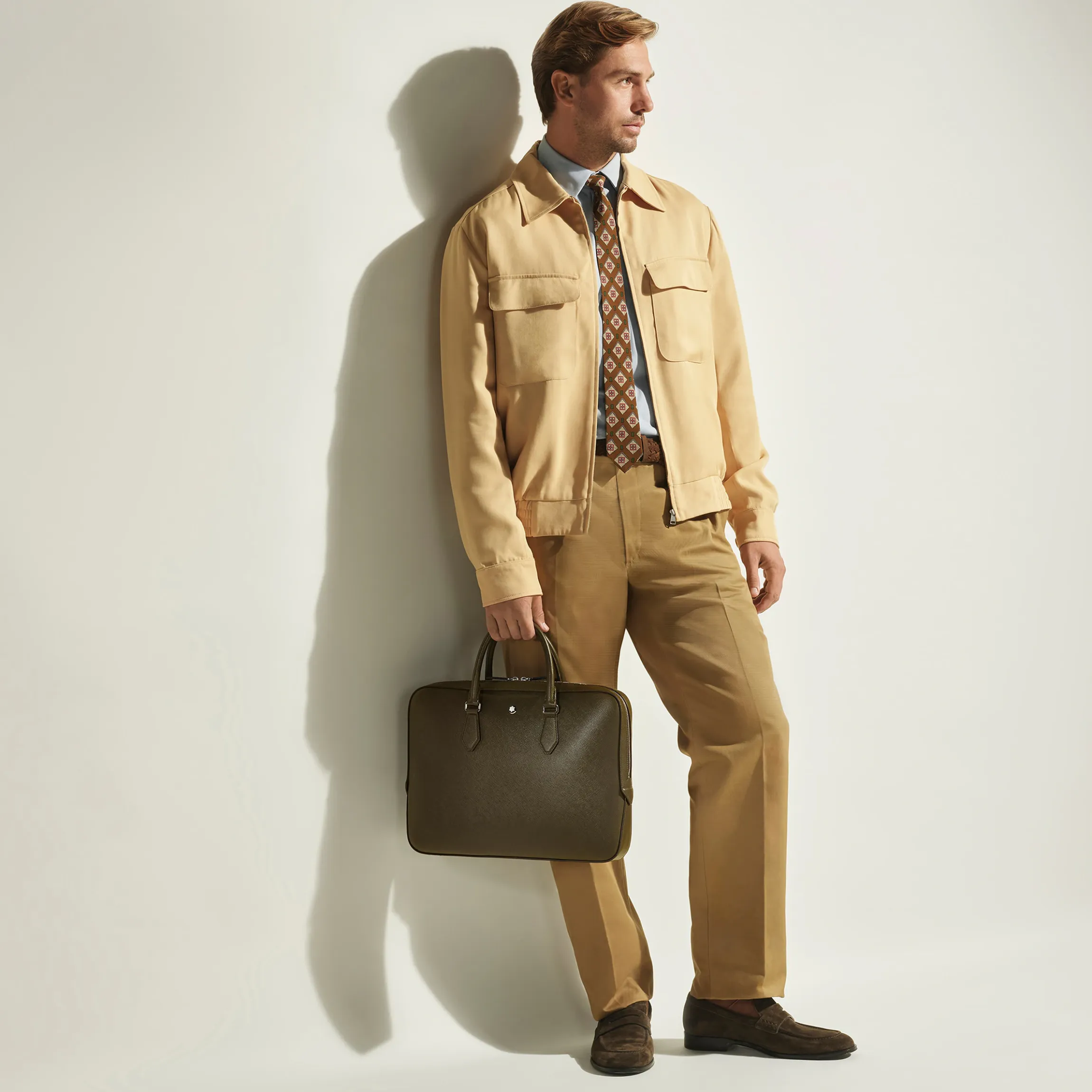 Portadocumenti Sottile in Pelle Sartorial