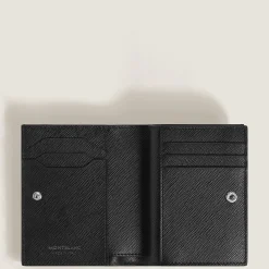 Portafoglio Compatto 8 Tasche con Cerniera in Pelle Sartorial