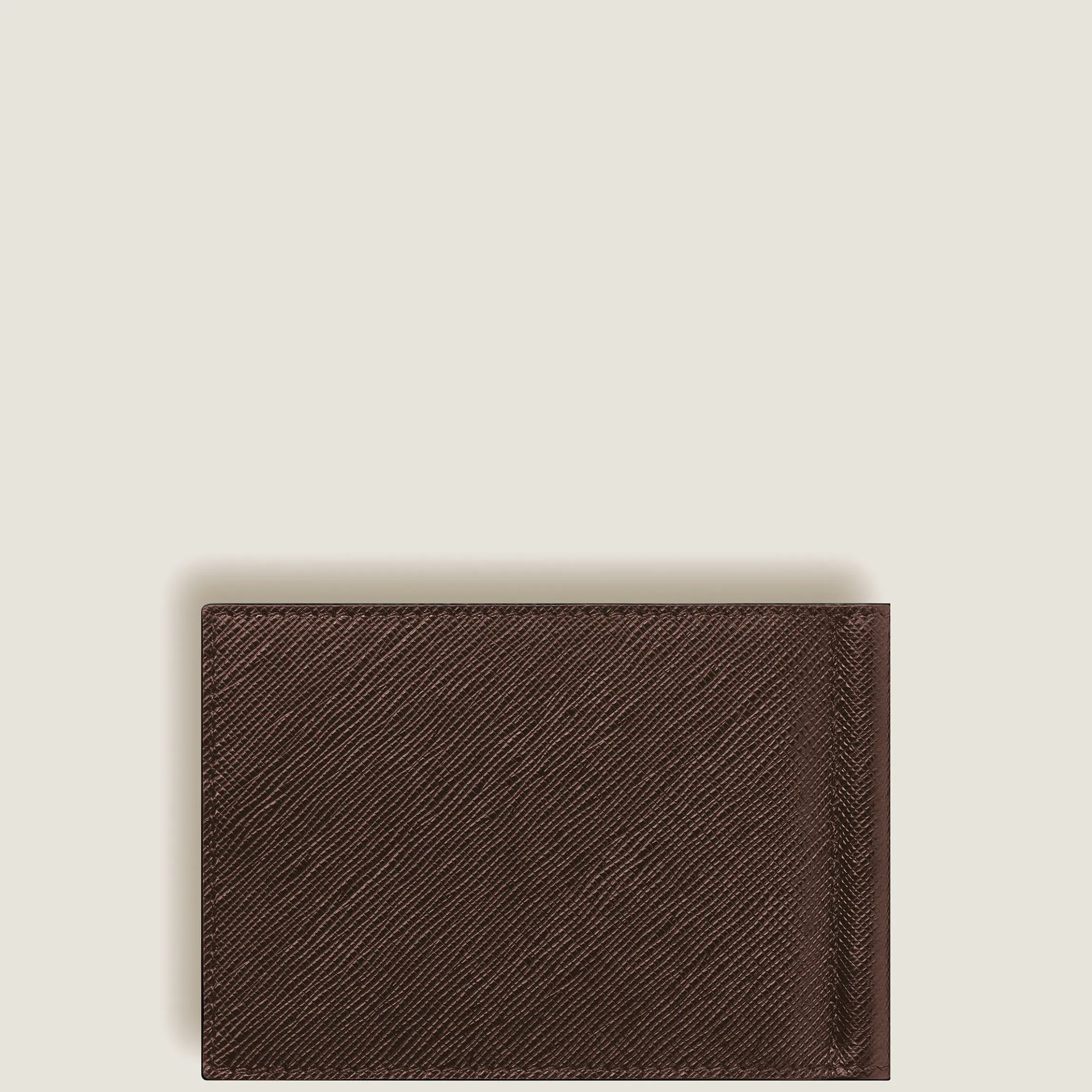 Portafoglio 6 Tasche con Fermasoldi in Pelle Sartorial