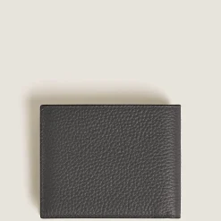 Portafoglio 6 Tasche in Pelle con Grana