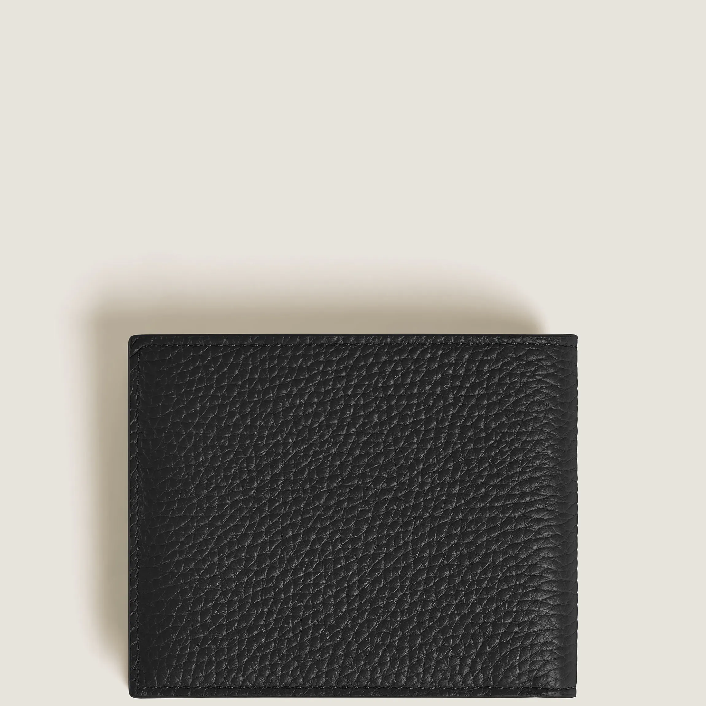 Portafoglio 6 Tasche in Pelle con Grana
