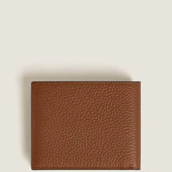 Portafoglio 8 Tasche in Pelle con Grana