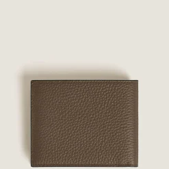 Portafoglio 6 Tasche in Pelle con Grana