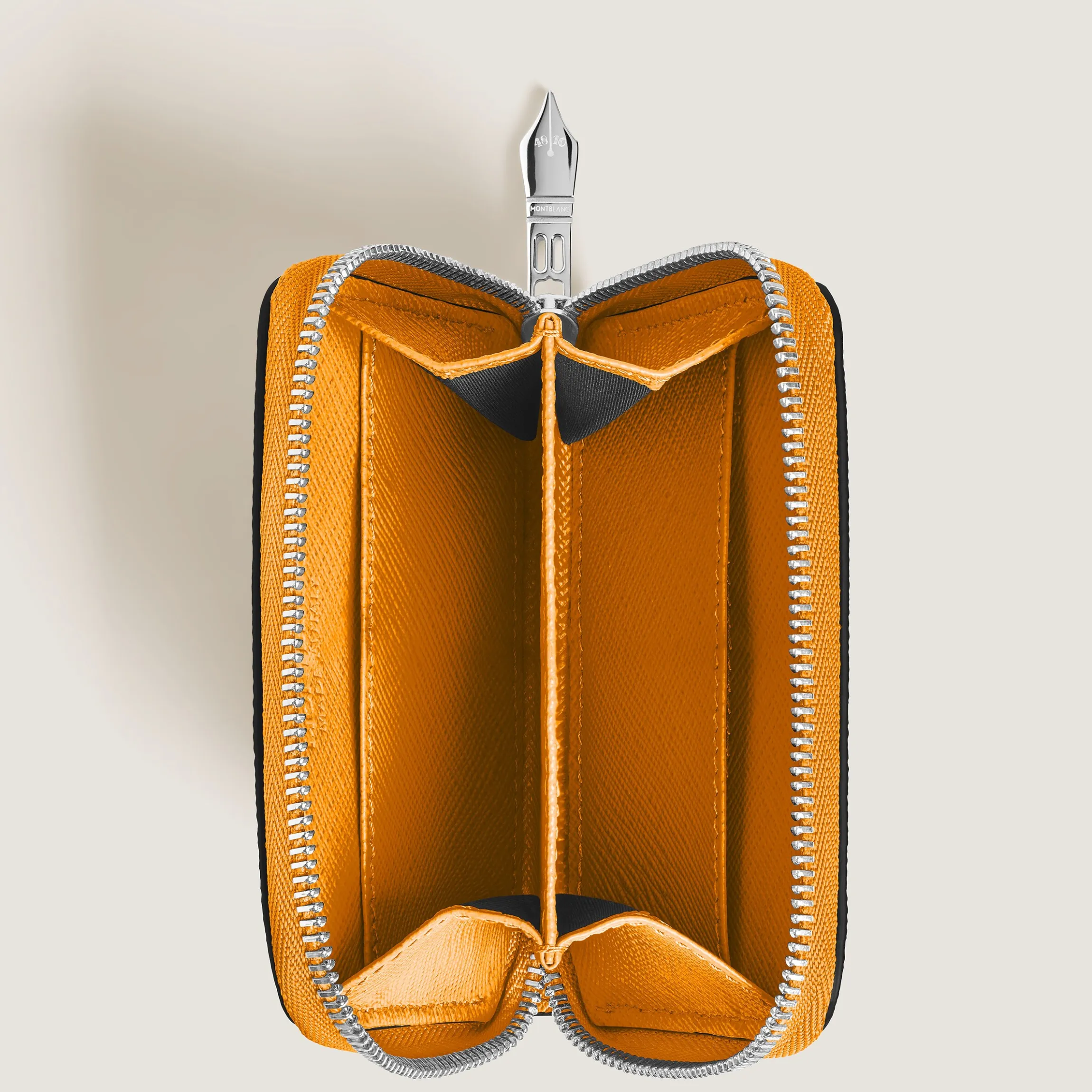 Portafoglio 2 Tasche Mini in Pelle Sartorial