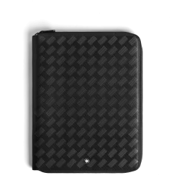 Porta Quaderno Medio con Cerniera in Pelle Extreme