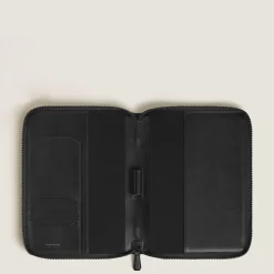 Porta Quaderno Piccolo con Cerniera in Pelle Extreme
