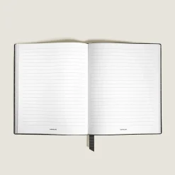 Quaderno Grande in Pelle Goffrata Coccodrillo, Fogli a Righe