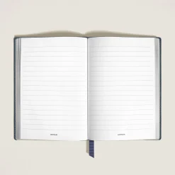 Quaderno Medio in Pelle con Grana, Fogli a Righe