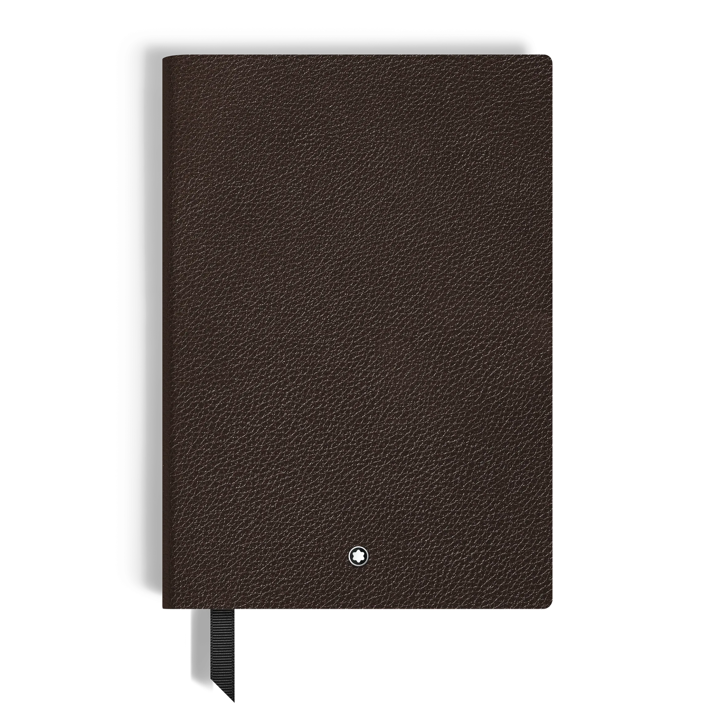 Quaderno Medio in Pelle con Grana, Fogli a Righe