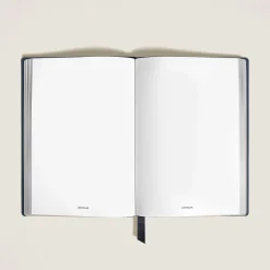 Quaderno Medio in Pelle Sartorial, Fogli Bianchi