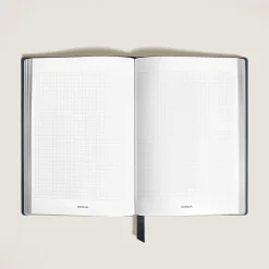 Quaderno Medio in Pelle Sartorial, Fogli a Quadretti