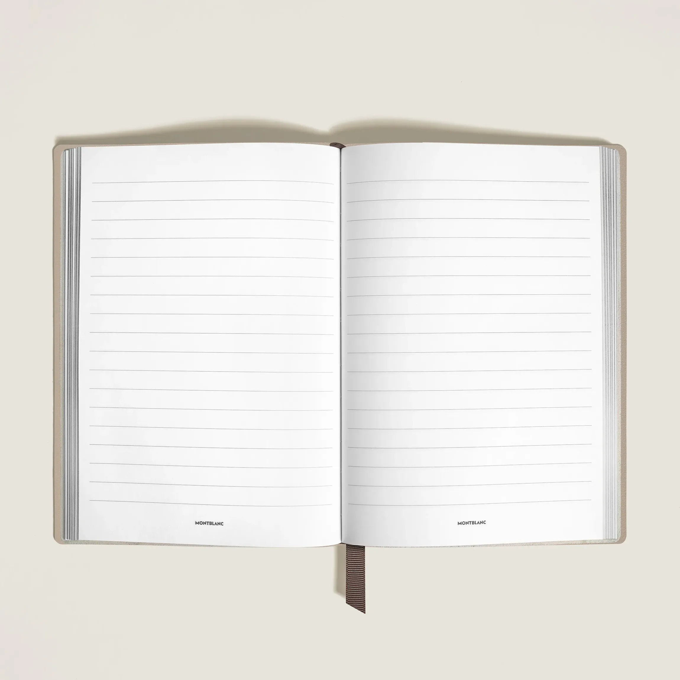 Quaderno Medio in Pelle Soft, Fogli a Righe