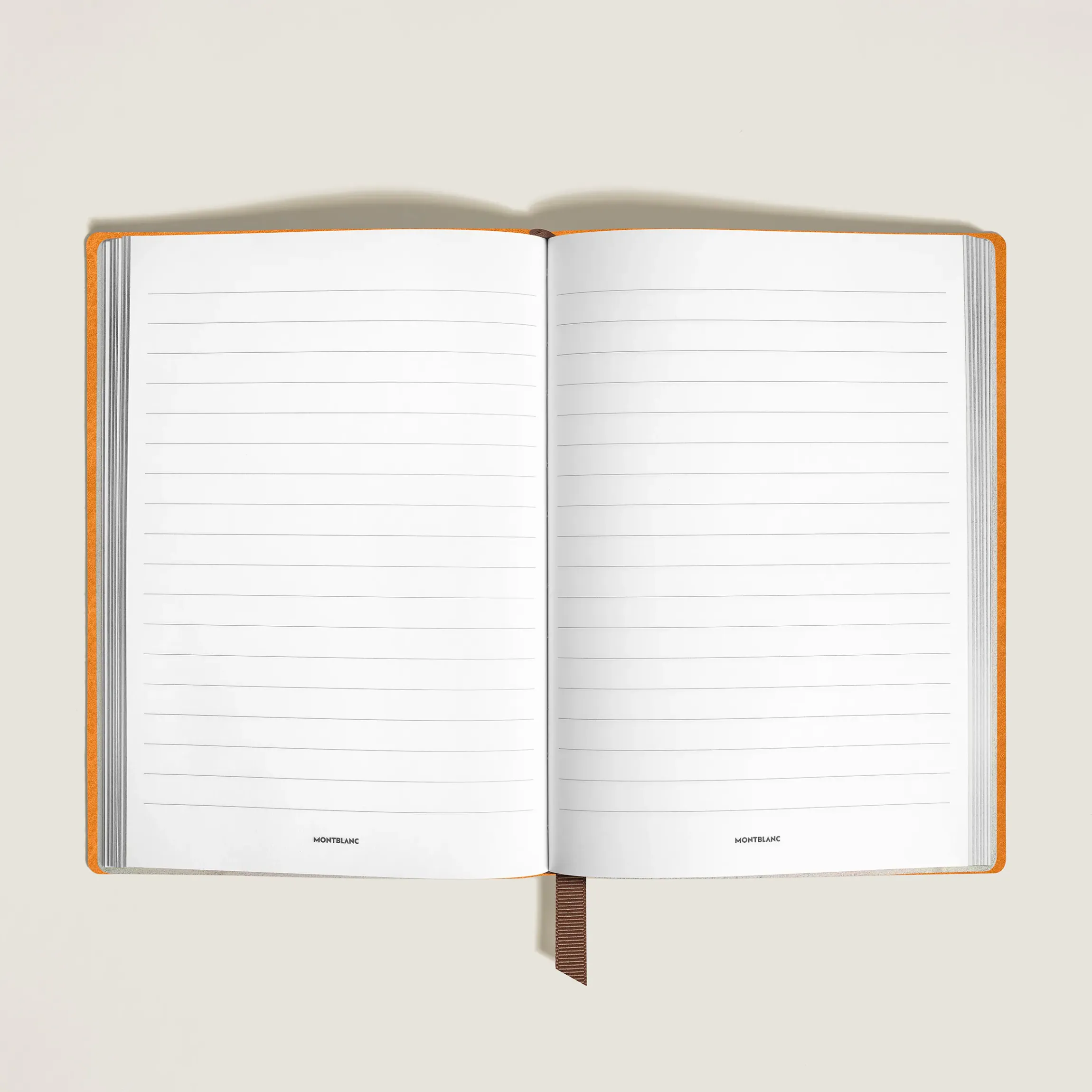 Quaderno Medio in Pelle Soft, Fogli a Righe