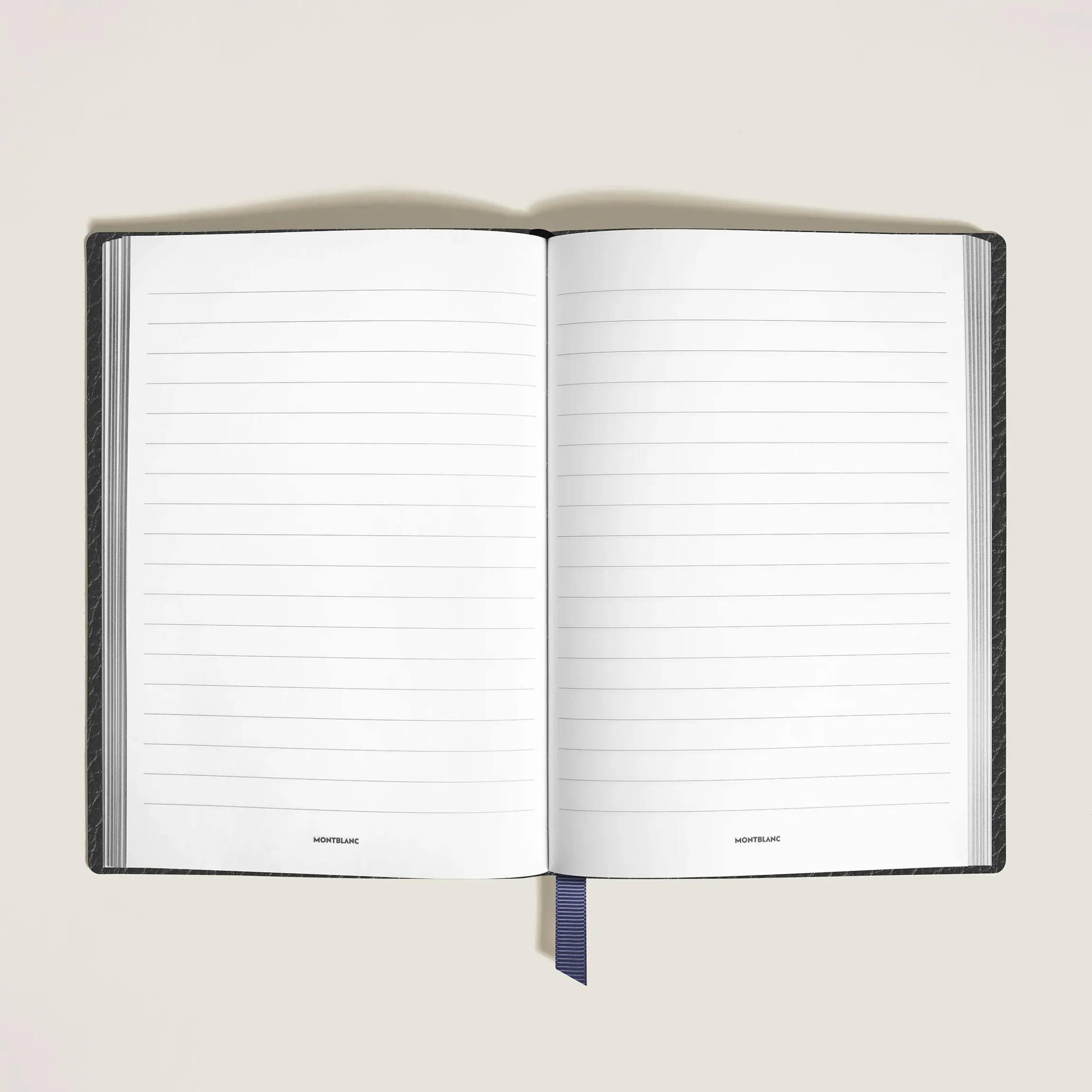 Quaderno Piccolo in Pelle con Grana, Pagine a Righe