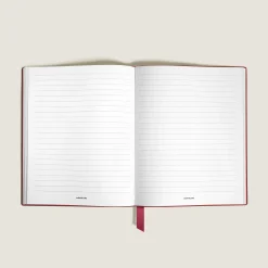 Quaderno Piccolo in Pelle Sartorial, Fogli a Righe