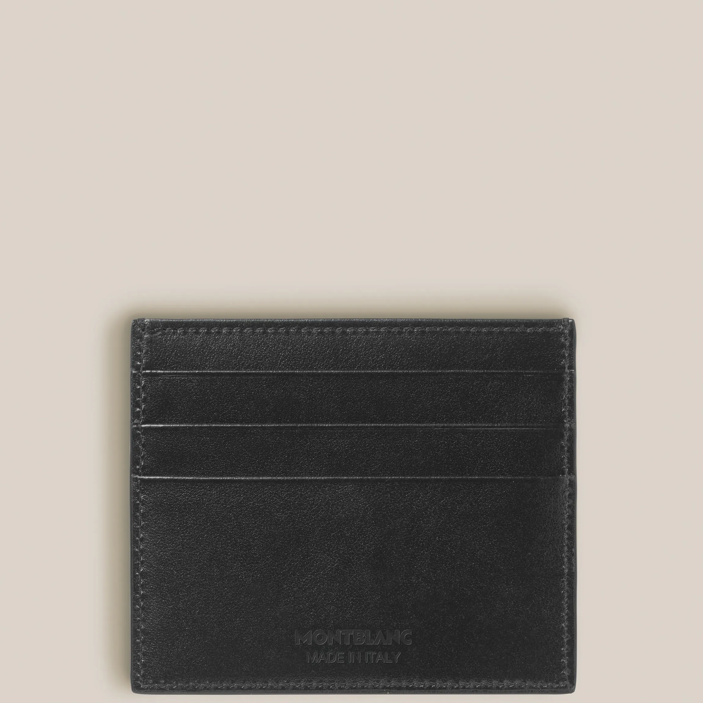 Set con Penna a sfera PIX nera e Porta carte 6 scomparti in Pelle Meisterstück