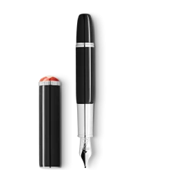 Stilografica Montblanc Heritage Rouge et Noir "Baby" Edizione Speciale Nera