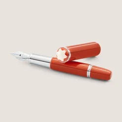 Stilografica Montblanc Heritage Rouge et Noir “Baby” Edizione Speciale Color Corallo